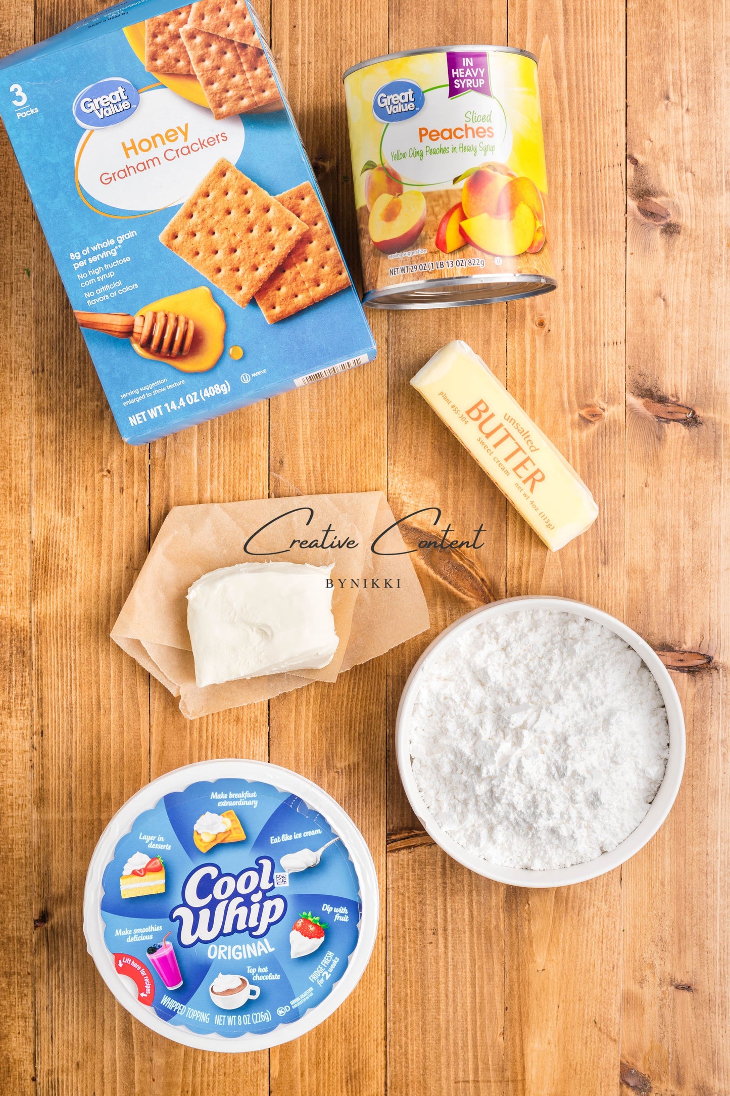 Peaches and Cream Dessert - Exclusive