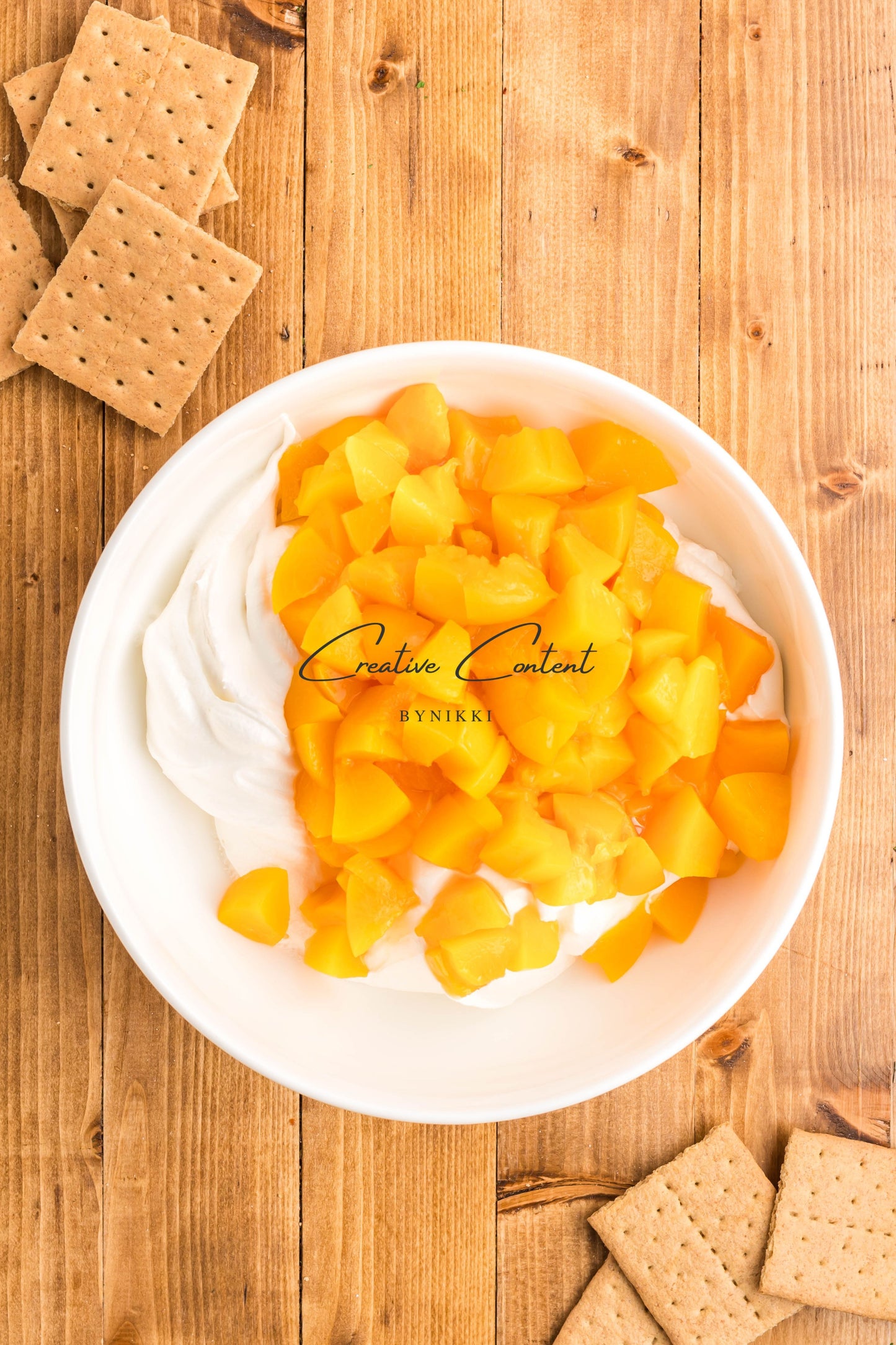 Peaches and Cream Dessert - Exclusive