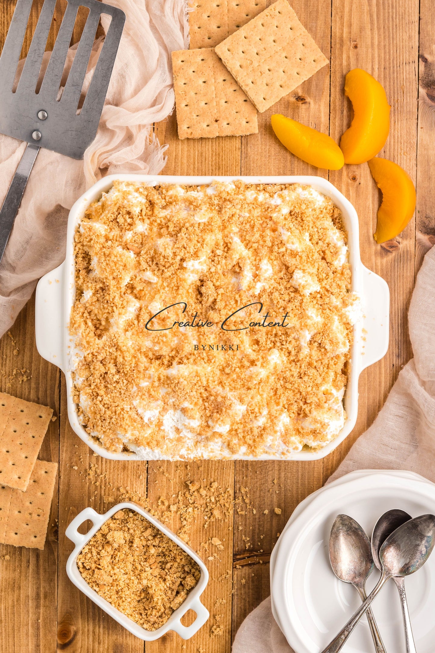 Peaches and Cream Dessert - Exclusive