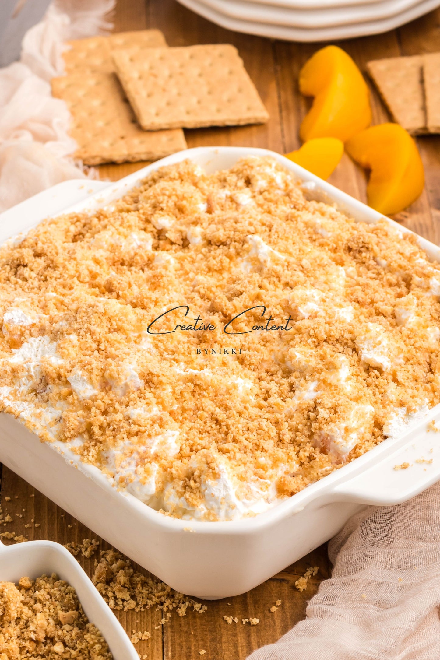 Peaches and Cream Dessert - Exclusive