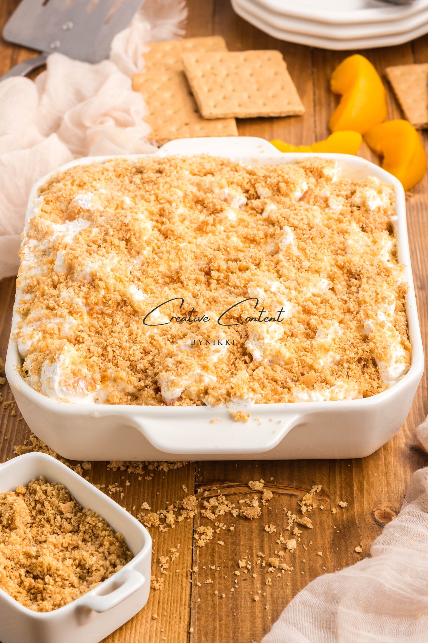 Peaches and Cream Dessert - Exclusive