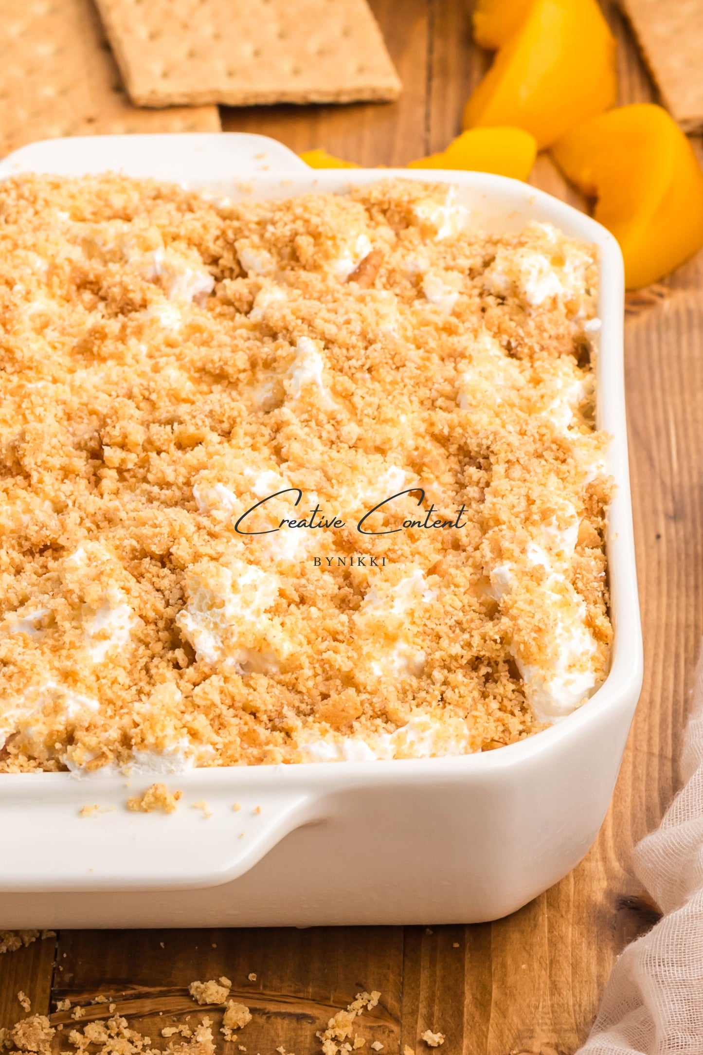 Peaches and Cream Dessert - Exclusive