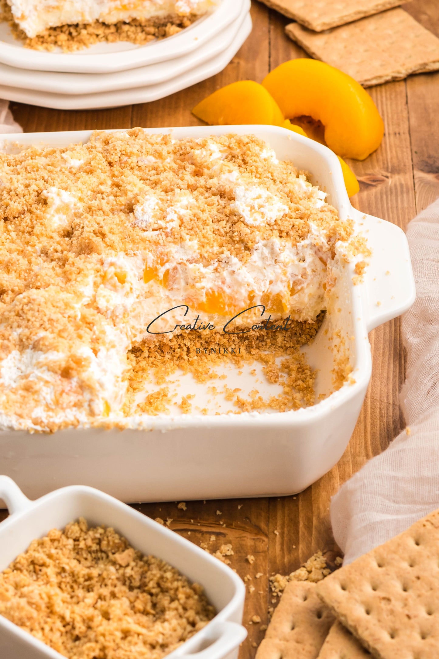Peaches and Cream Dessert - Exclusive