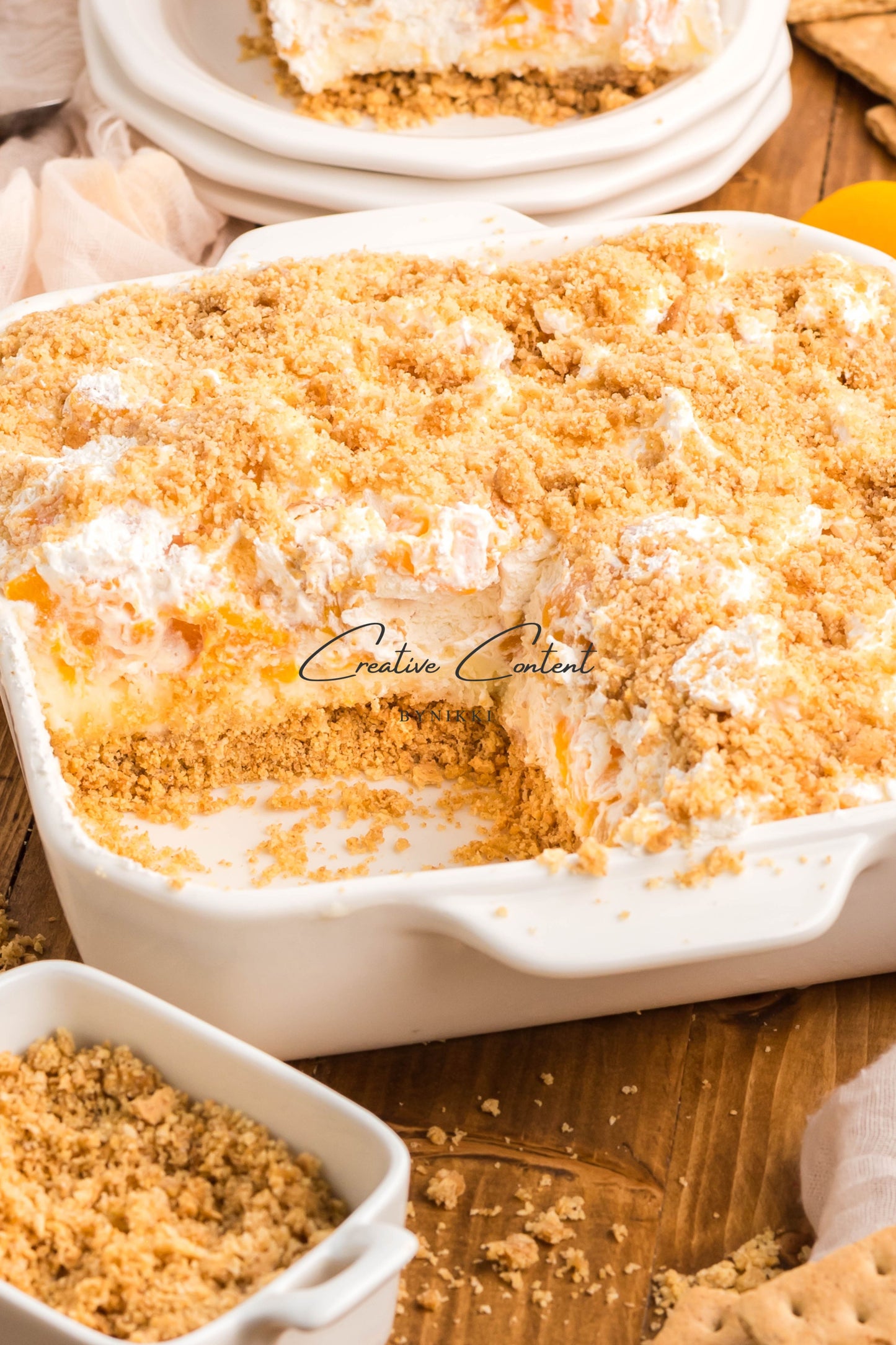Peaches and Cream Dessert - Exclusive