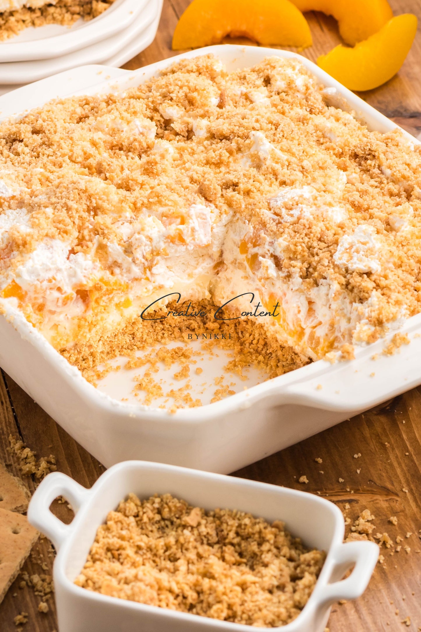 Peaches and Cream Dessert - Exclusive