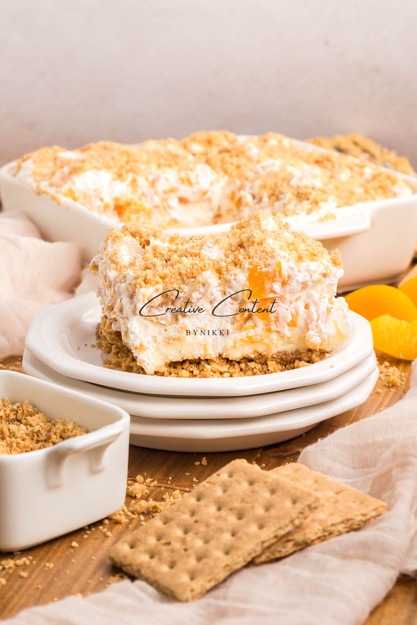 Peaches and Cream Dessert - Exclusive