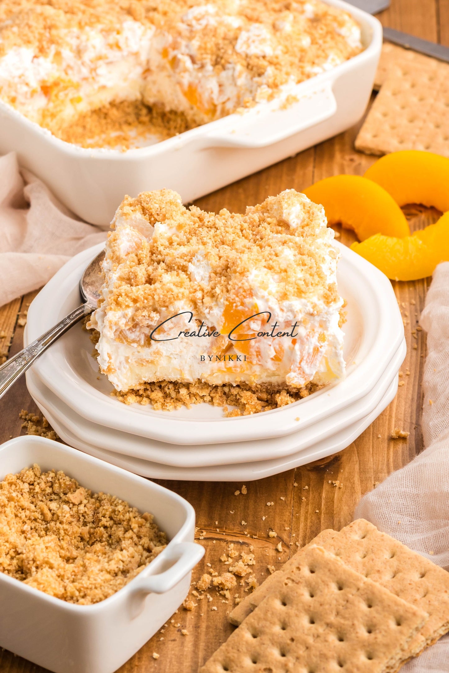 Peaches and Cream Dessert - Exclusive