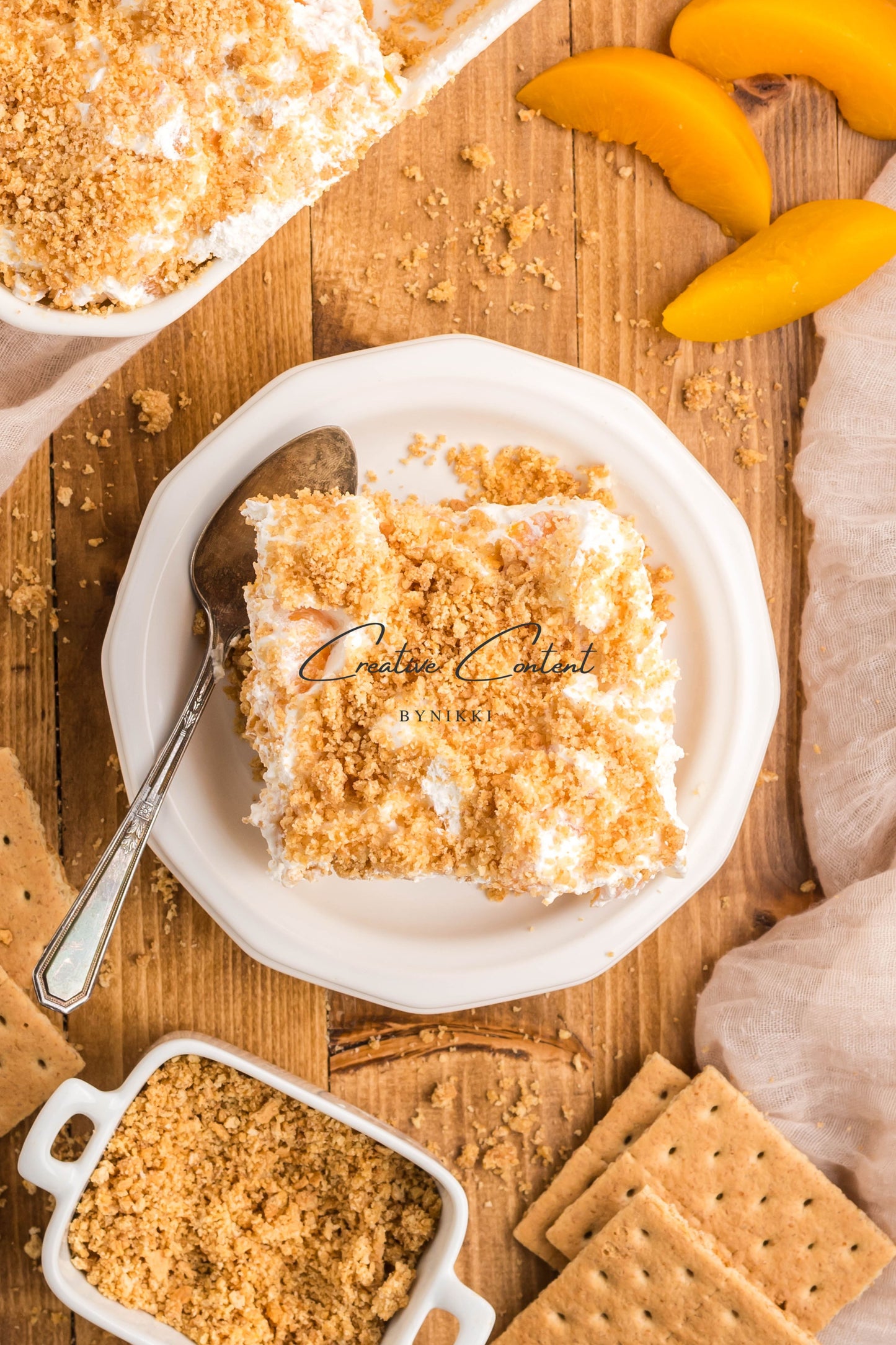 Peaches and Cream Dessert - Exclusive