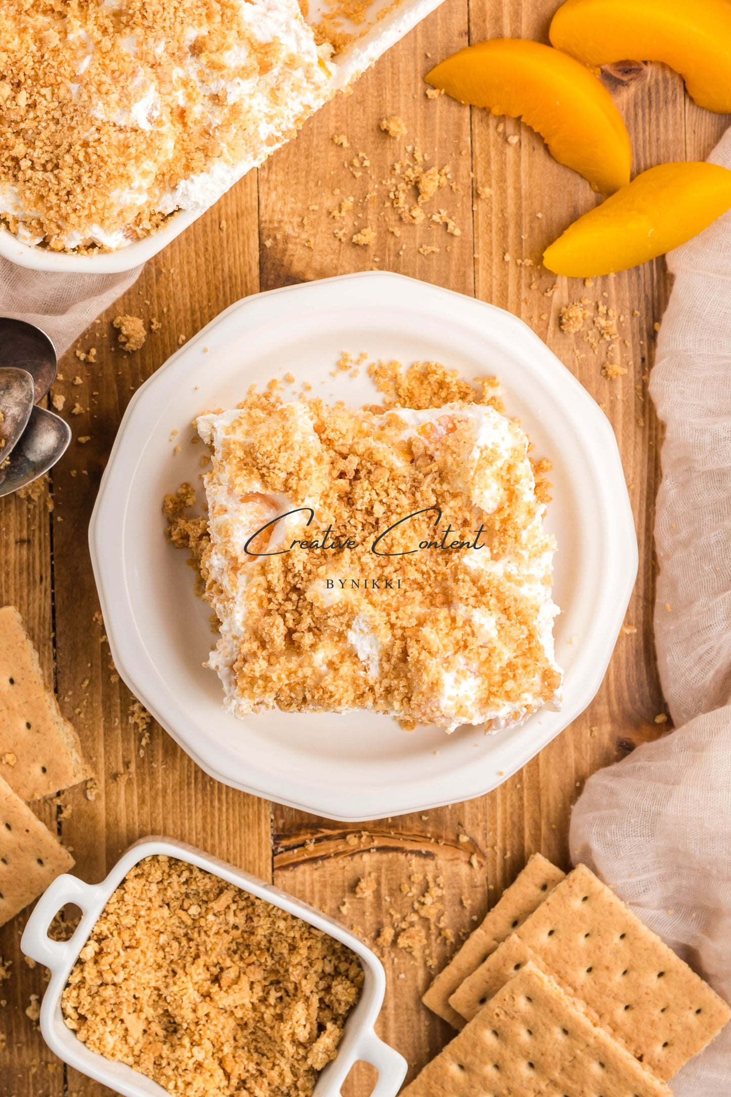 Peaches and Cream Dessert - Exclusive