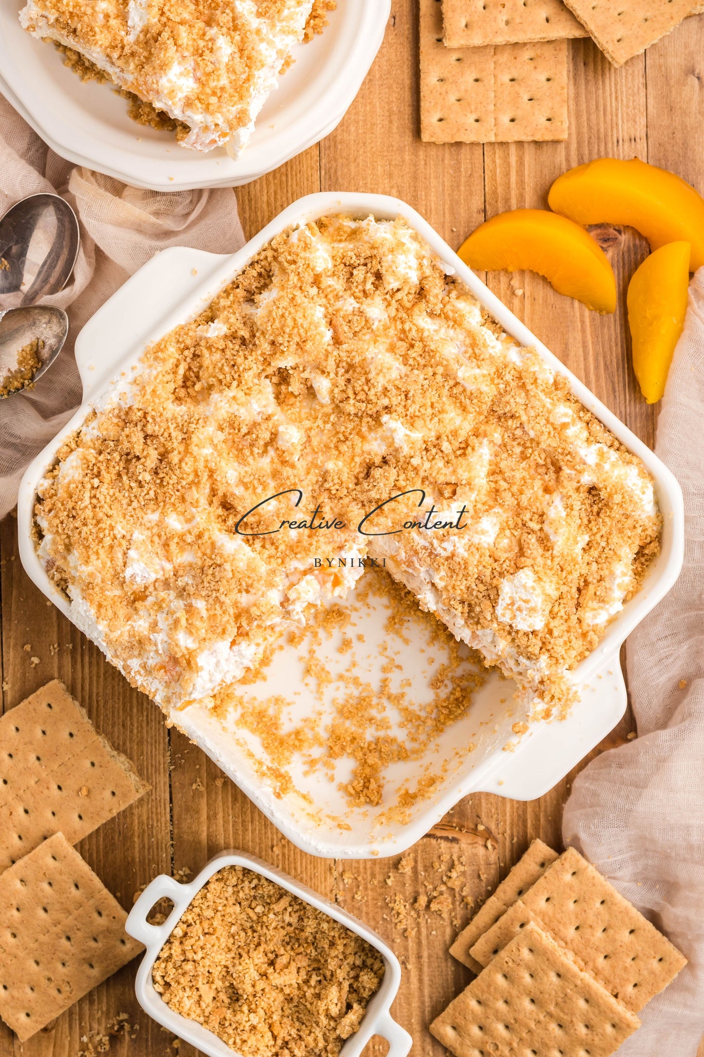 Peaches and Cream Dessert - Exclusive