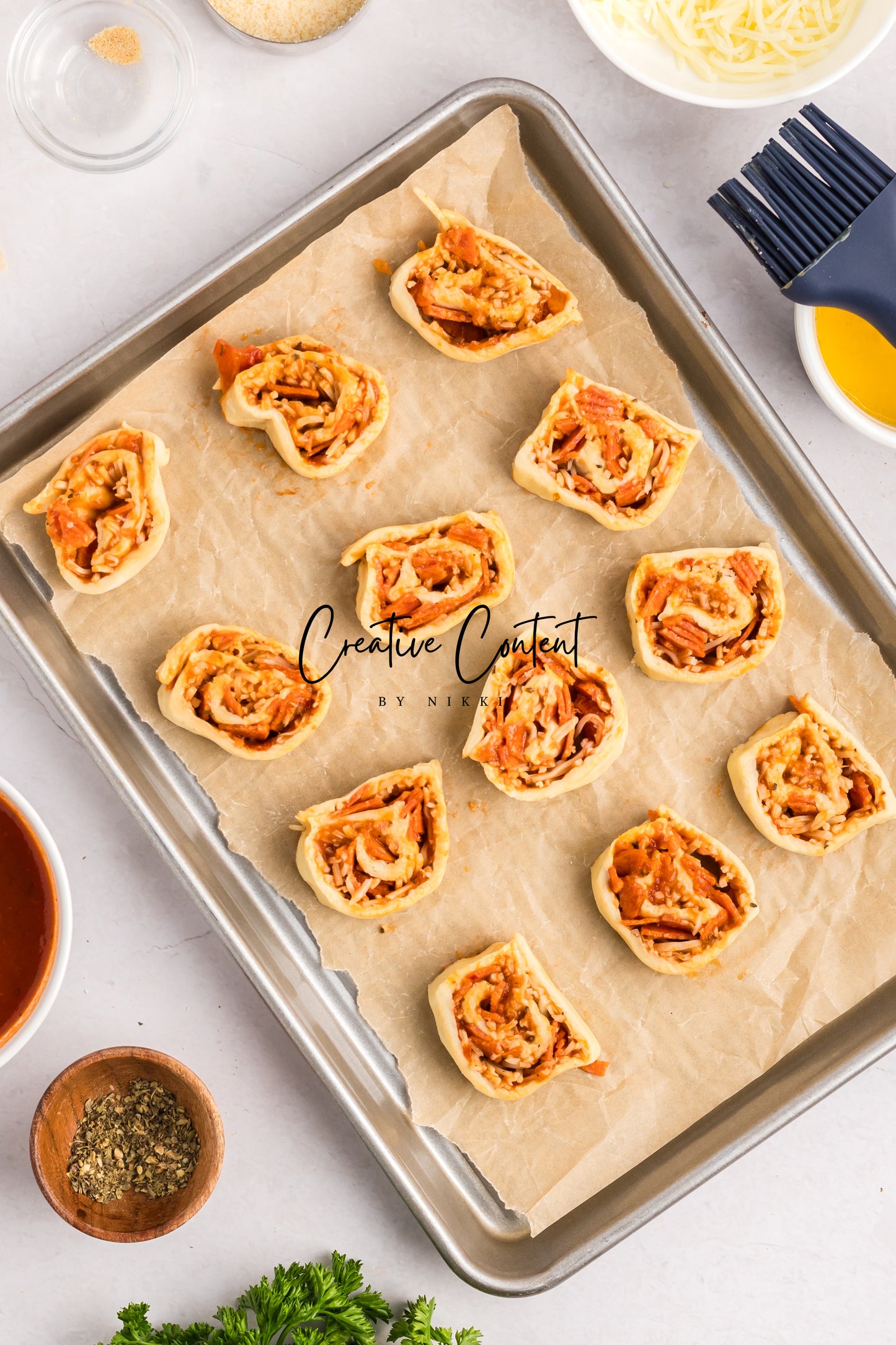 Pepperoni Pinwheels - Set 1 of 2