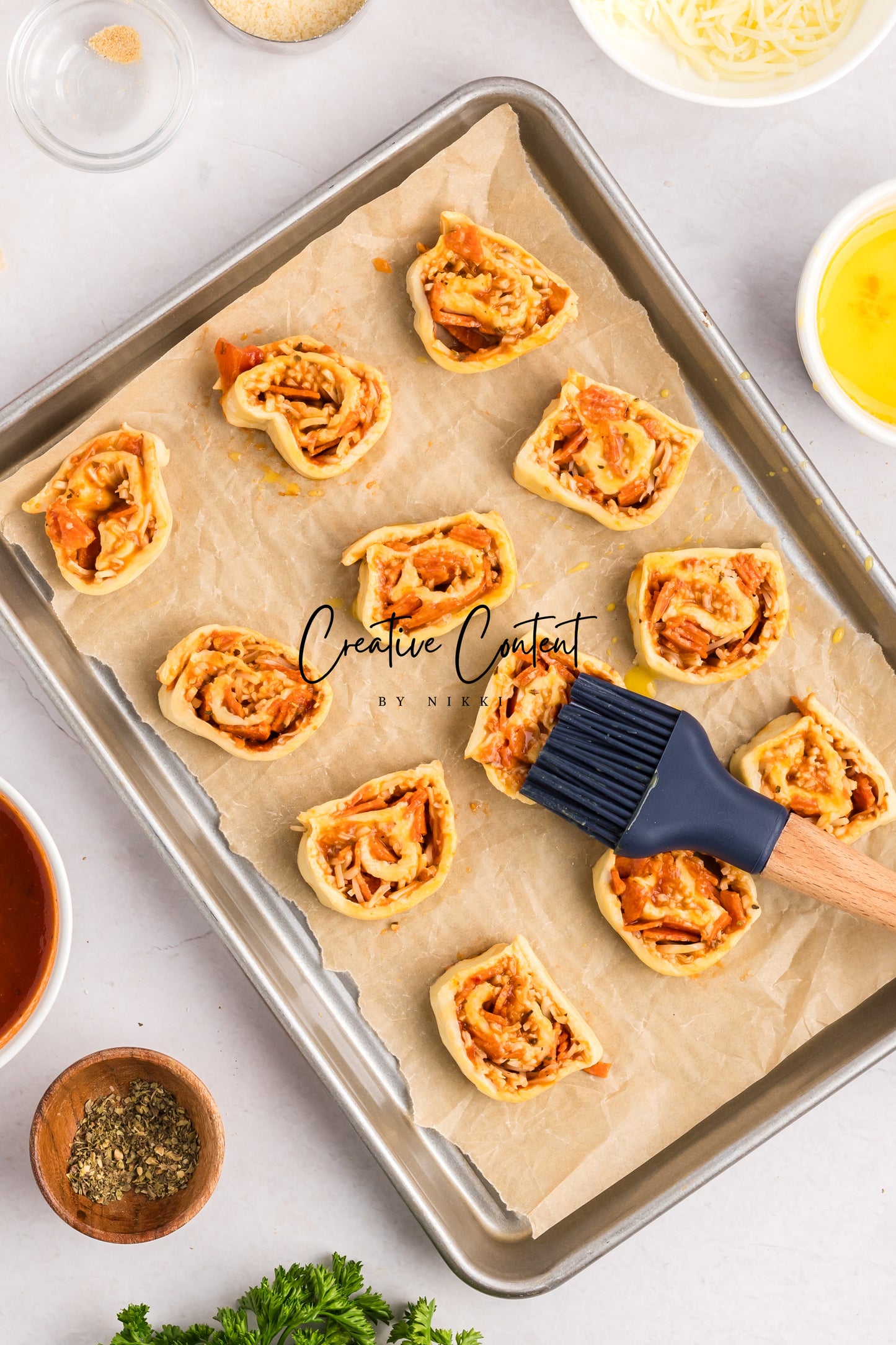 Pepperoni Pinwheels - Set 1 of 2