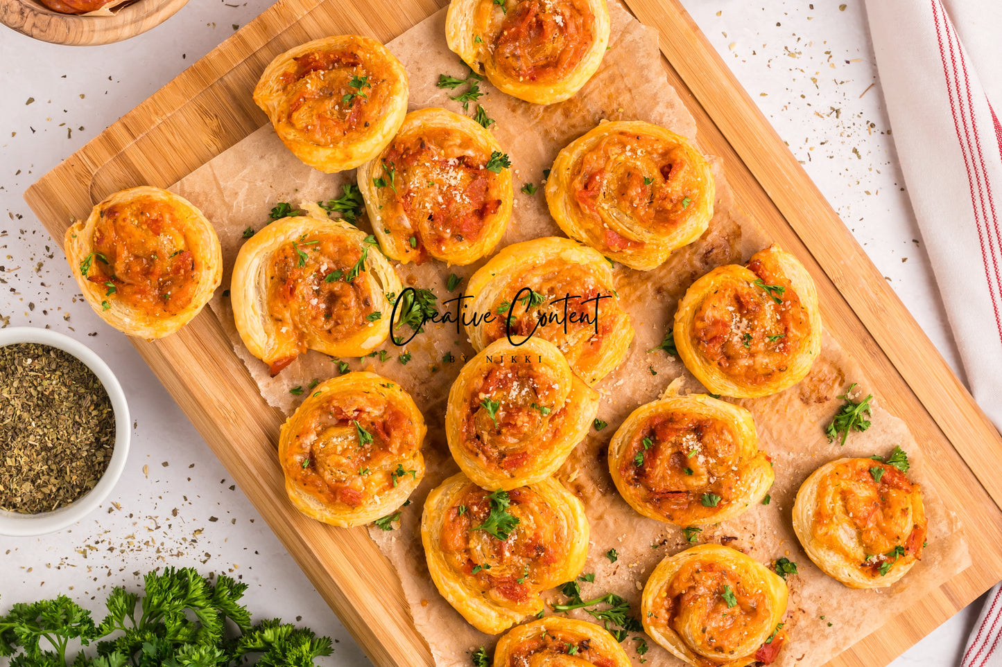 Pepperoni Pinwheels - Set 1 of 2