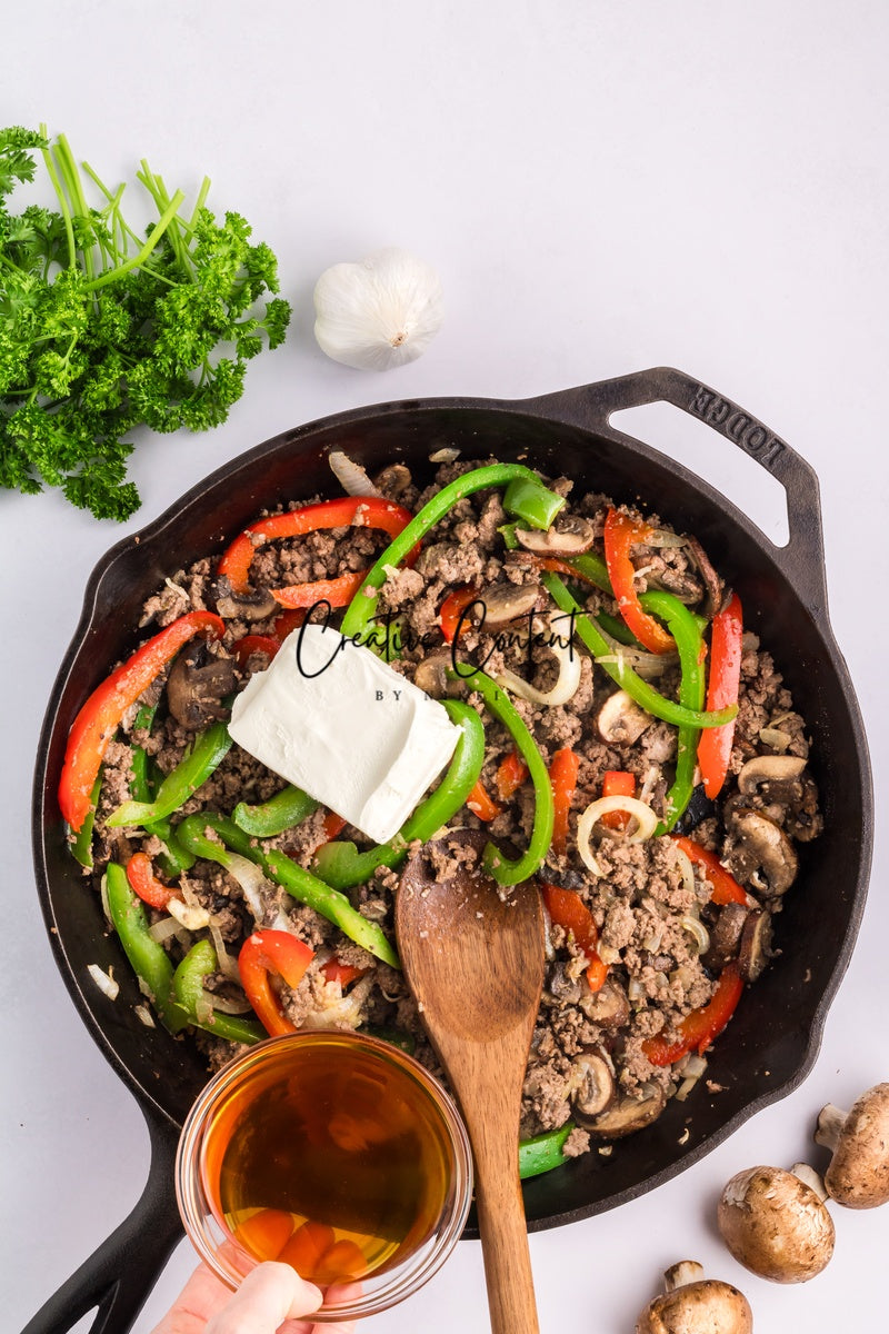 Philly Cheesesteak Casserole - Exclusive