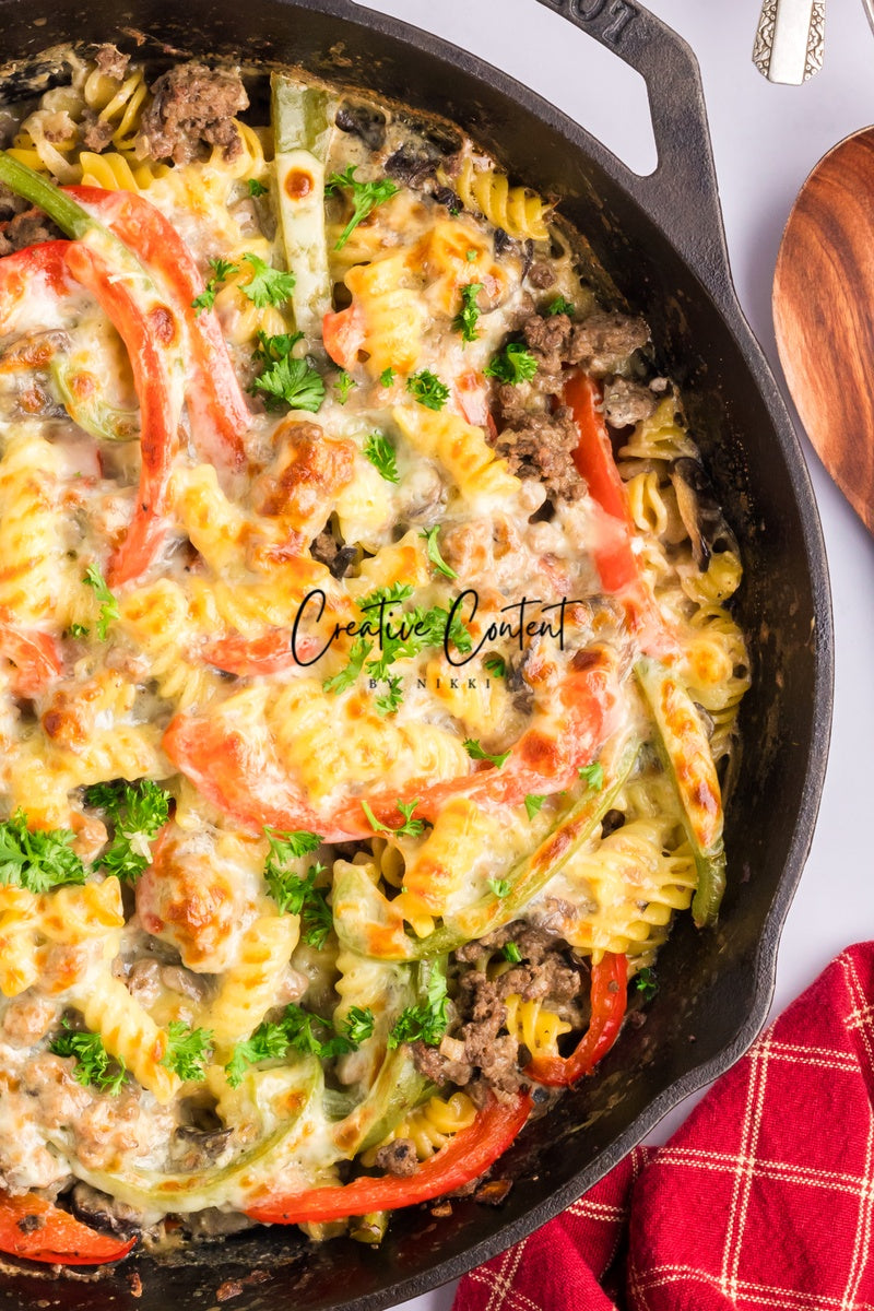 Philly Cheesesteak Casserole - Exclusive