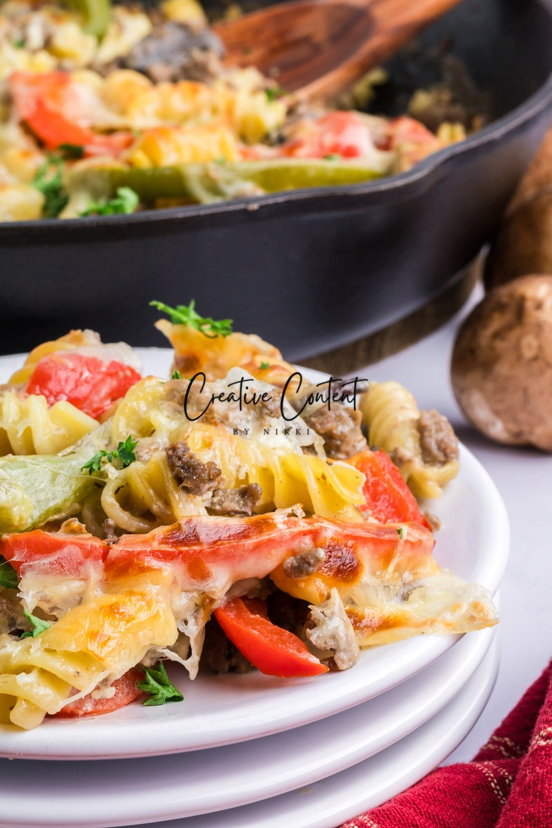 Philly Cheesesteak Casserole - Exclusive