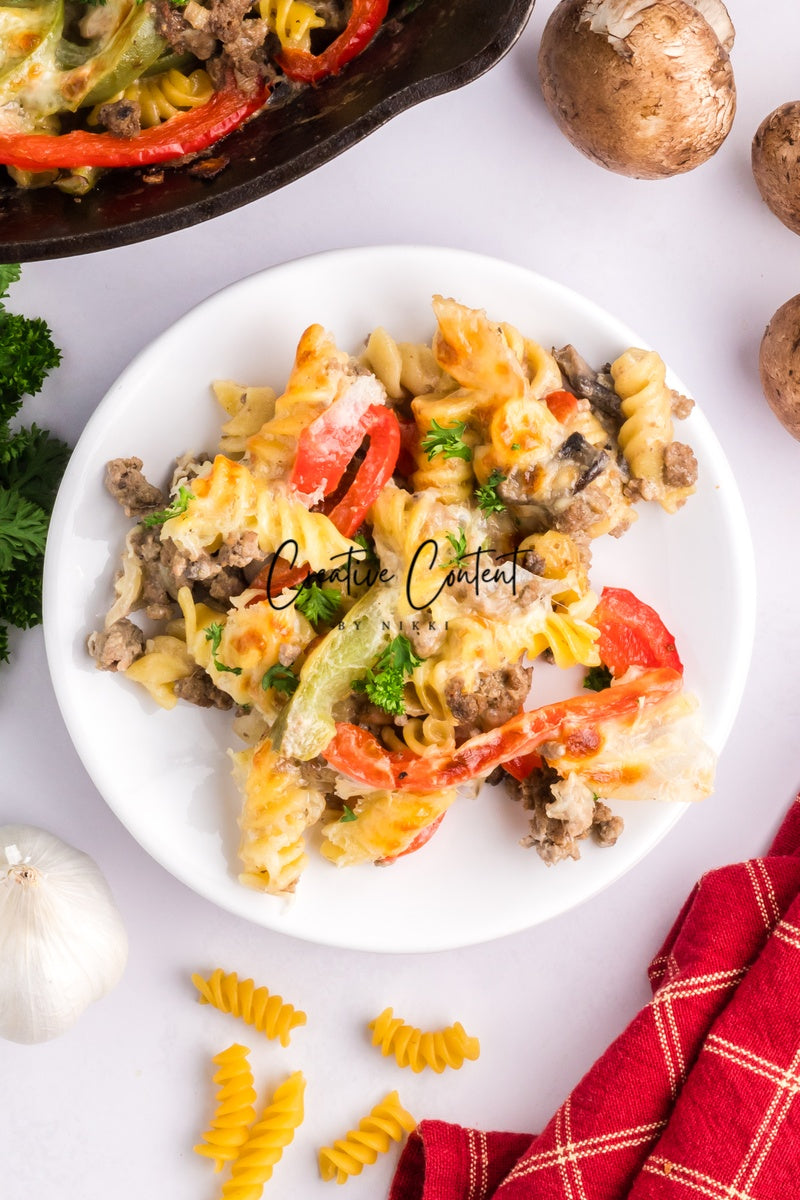Philly Cheesesteak Casserole - Exclusive
