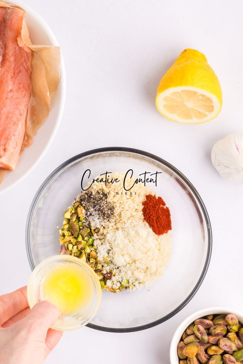 Pistachio Crusted Salmon - Set 2 of 3