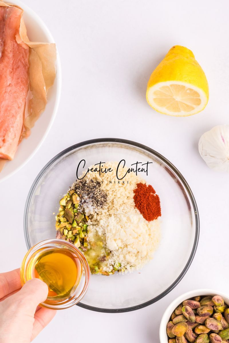 Pistachio Crusted Salmon - Set 2 of 3
