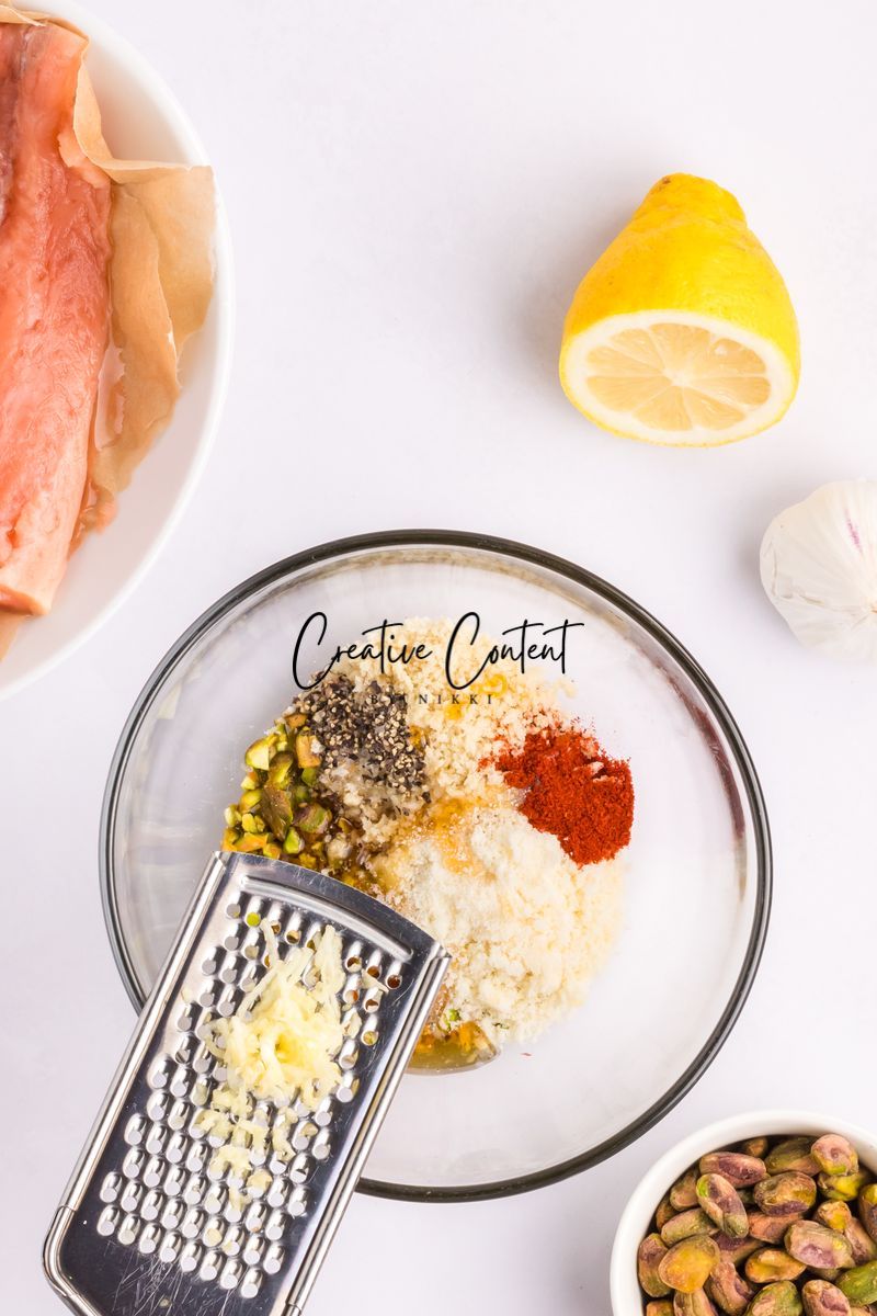 Pistachio Crusted Salmon - Set 2 of 3