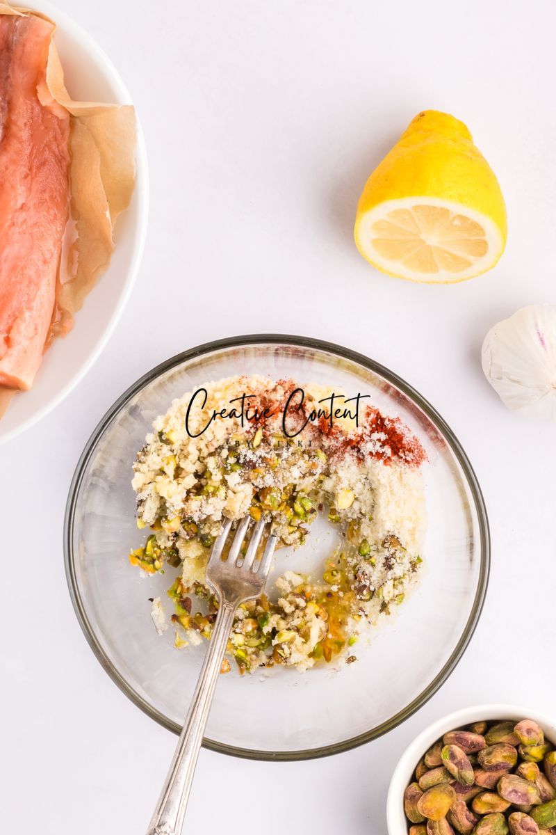 Pistachio Crusted Salmon - Set 2 of 3