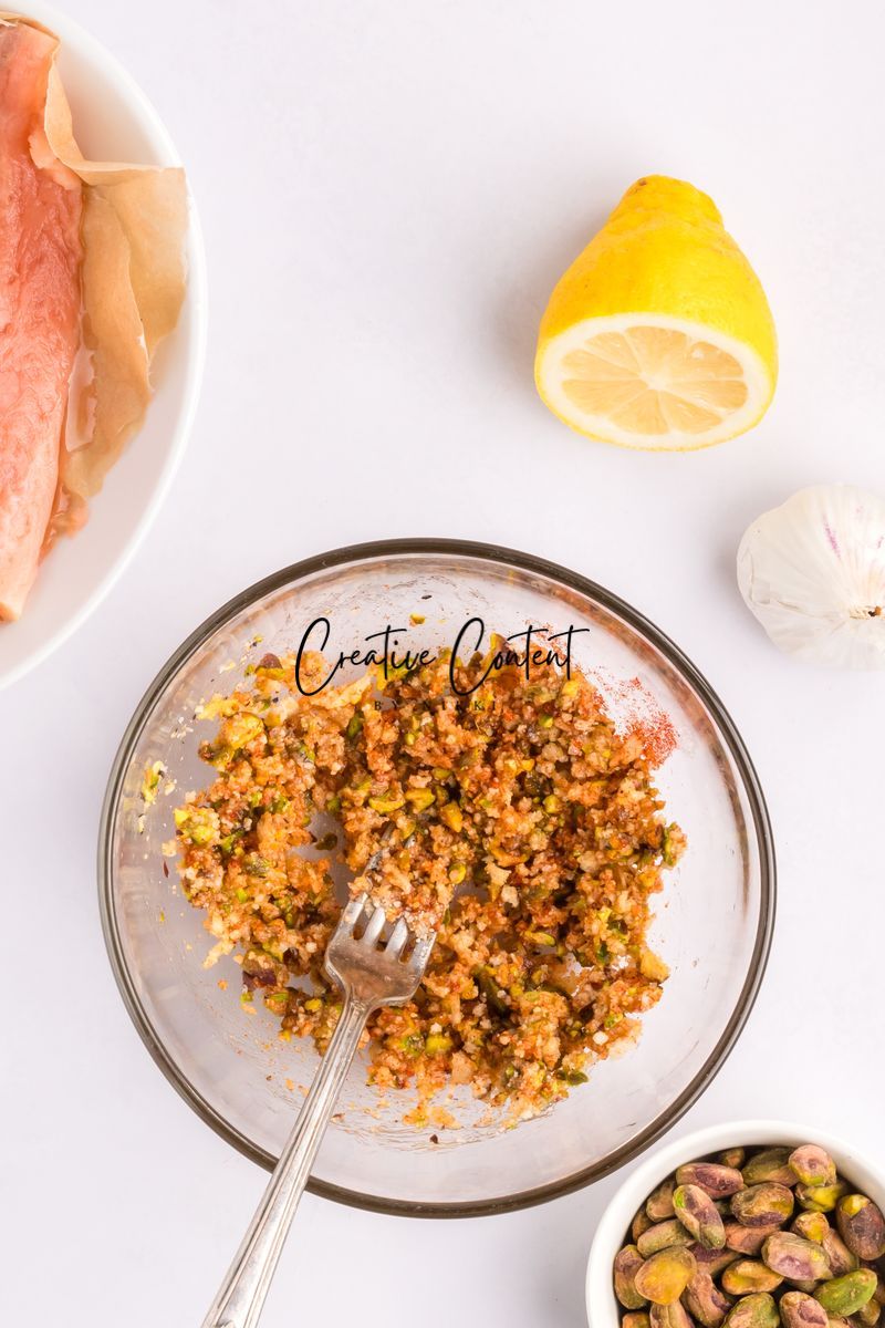 Pistachio Crusted Salmon - Set 2 of 3