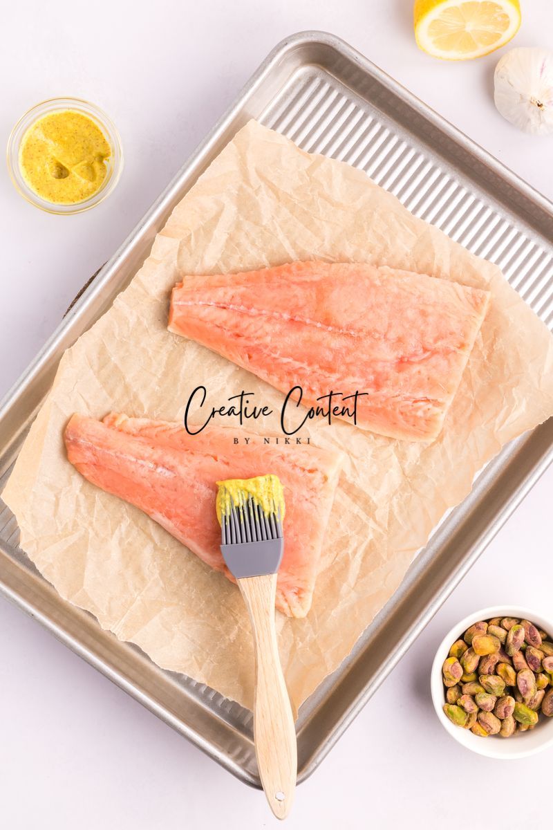 Pistachio Crusted Salmon - Set 2 of 3