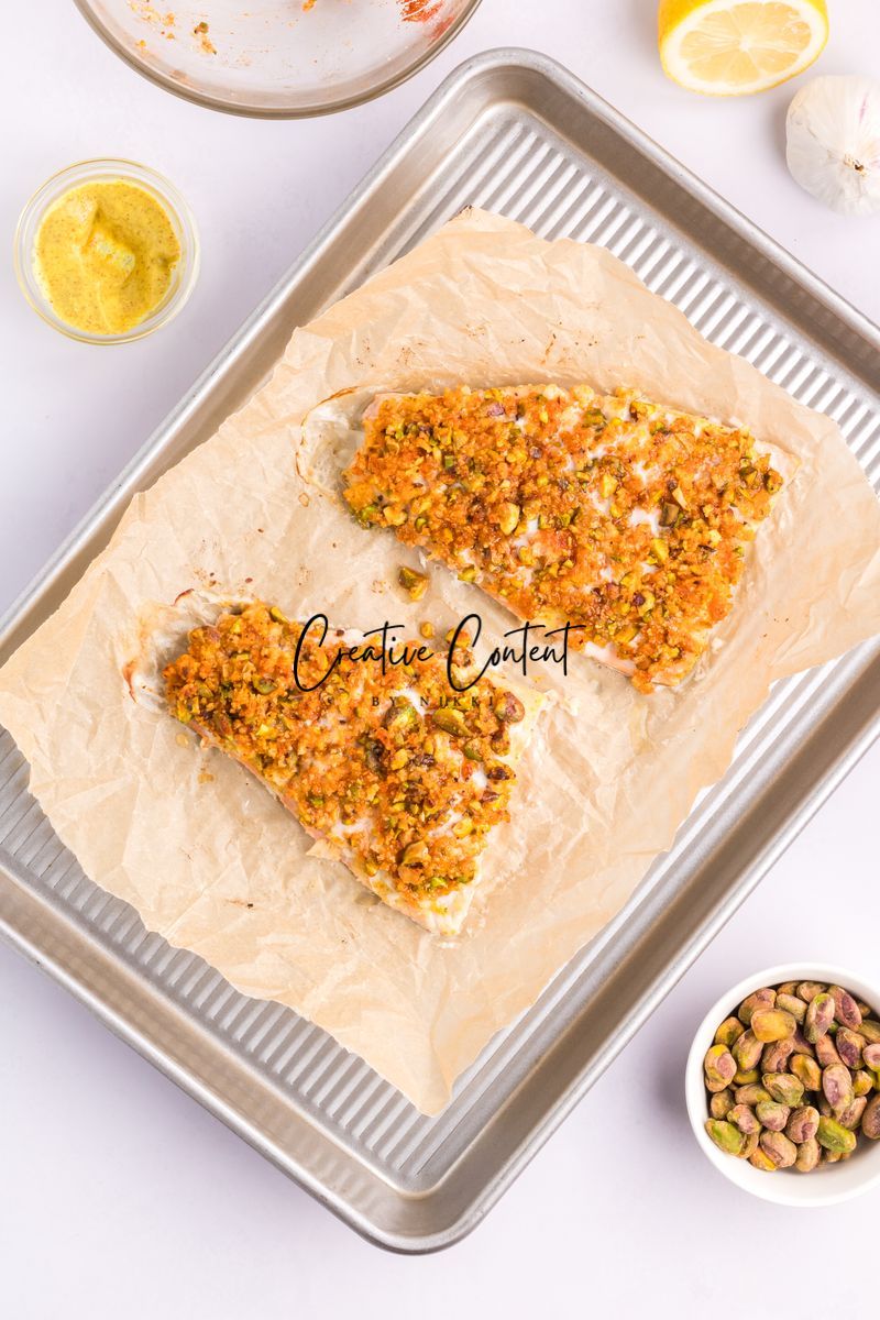 Pistachio Crusted Salmon - Set 2 of 3