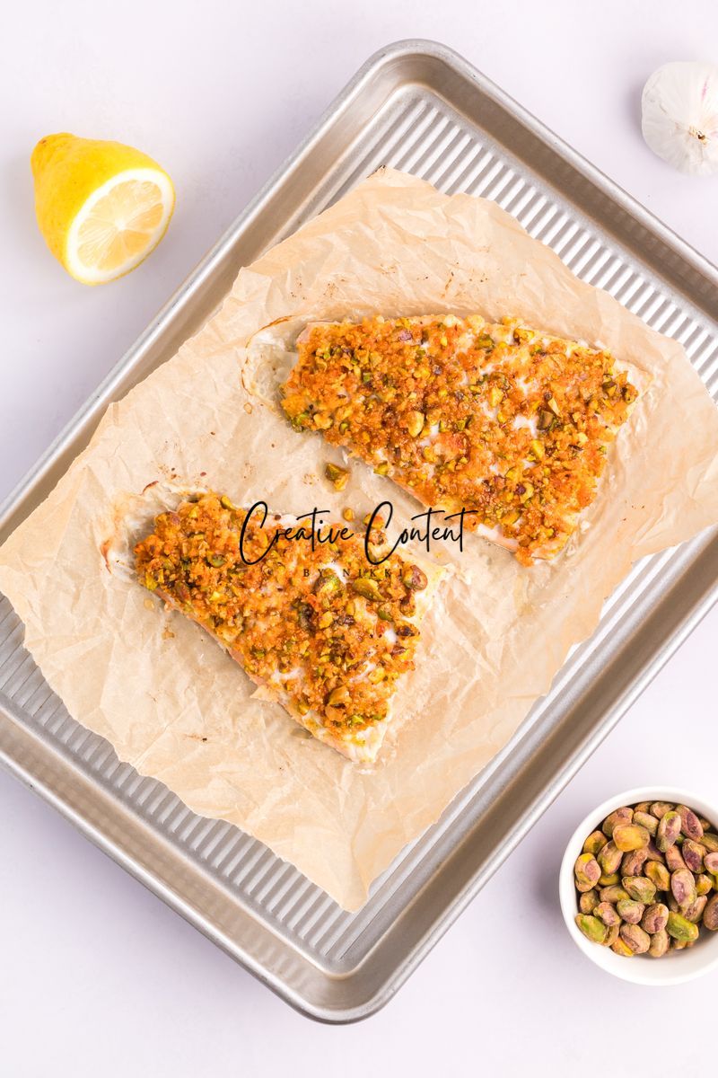 Pistachio Crusted Salmon - Set 2 of 3
