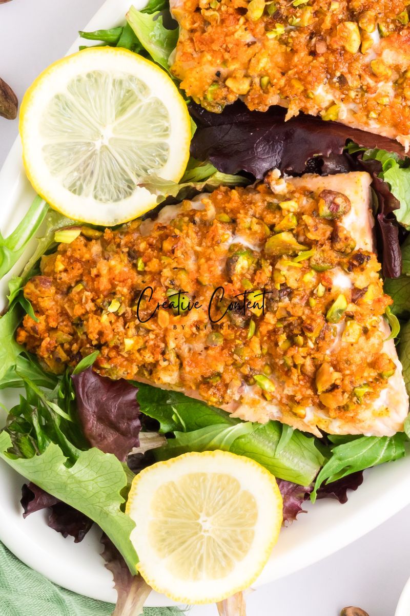 Pistachio Crusted Salmon - Set 1 of 3