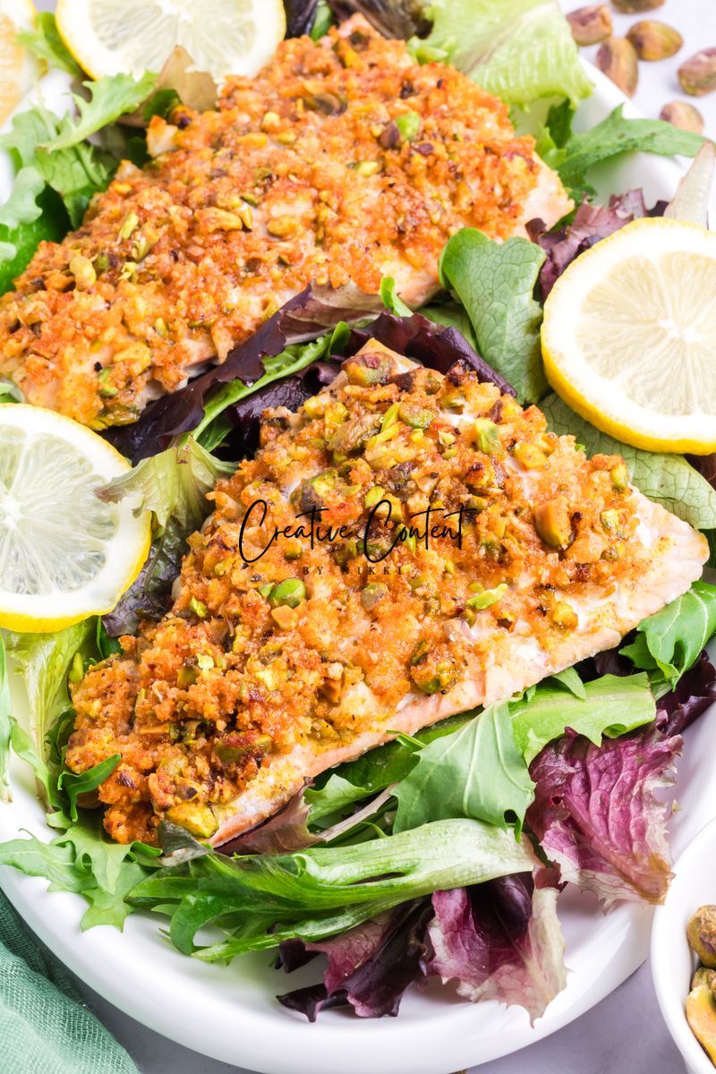 Pistachio Crusted Salmon - Set 1 of 3