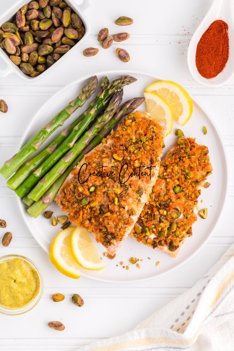Pistachio Crusted Salmon - Set 2 of 3