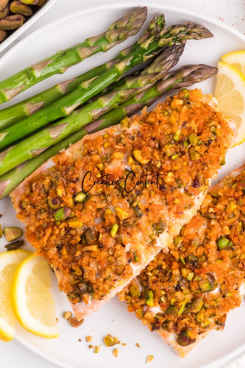 Pistachio Crusted Salmon - Set 2 of 3