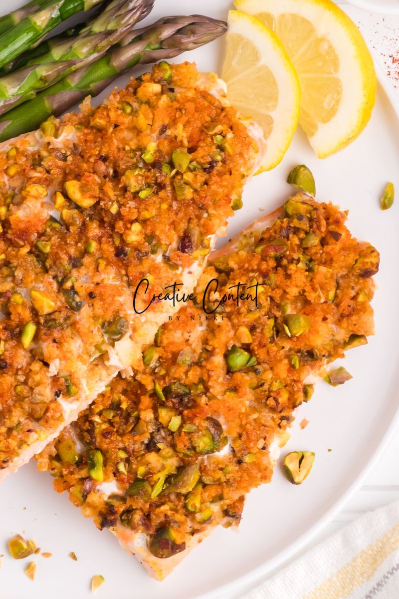 Pistachio Crusted Salmon - Set 2 of 3