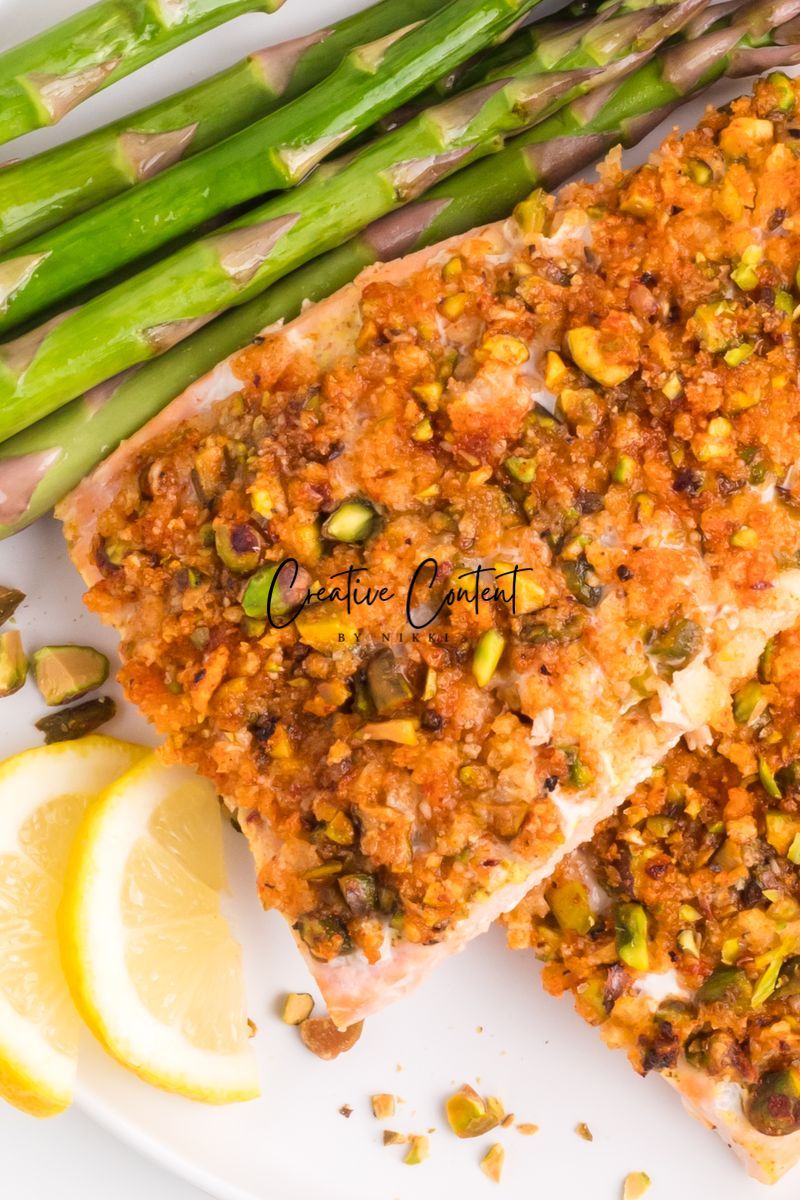 Pistachio Crusted Salmon - Set 2 of 3