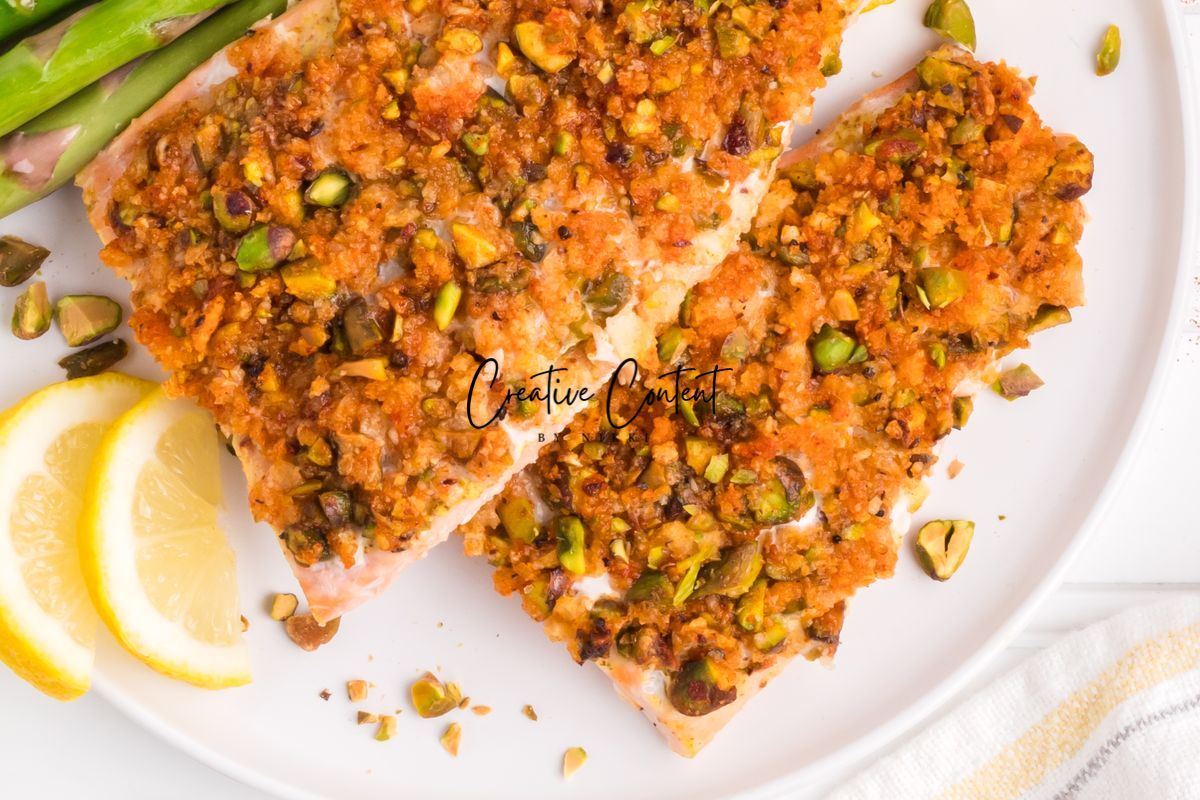 Pistachio Crusted Salmon - Set 2 of 3