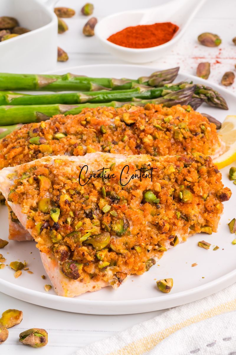 Pistachio Crusted Salmon - Set 2 of 3