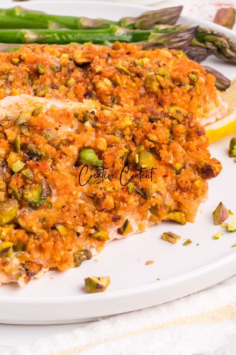 Pistachio Crusted Salmon - Set 2 of 3