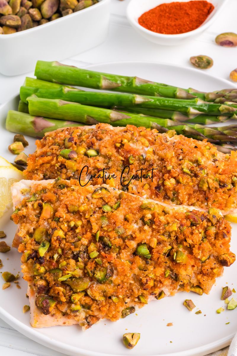 Pistachio Crusted Salmon - Set 2 of 3