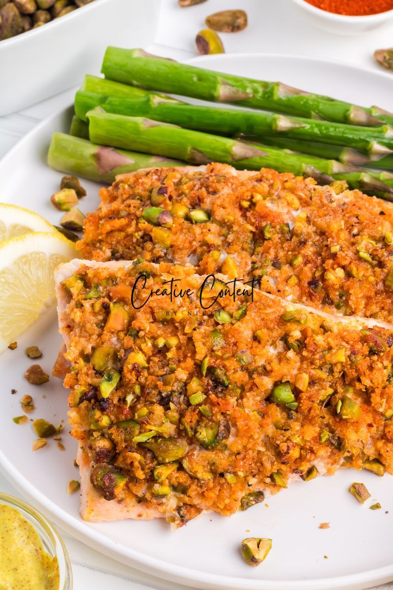 Pistachio Crusted Salmon - Set 2 of 3