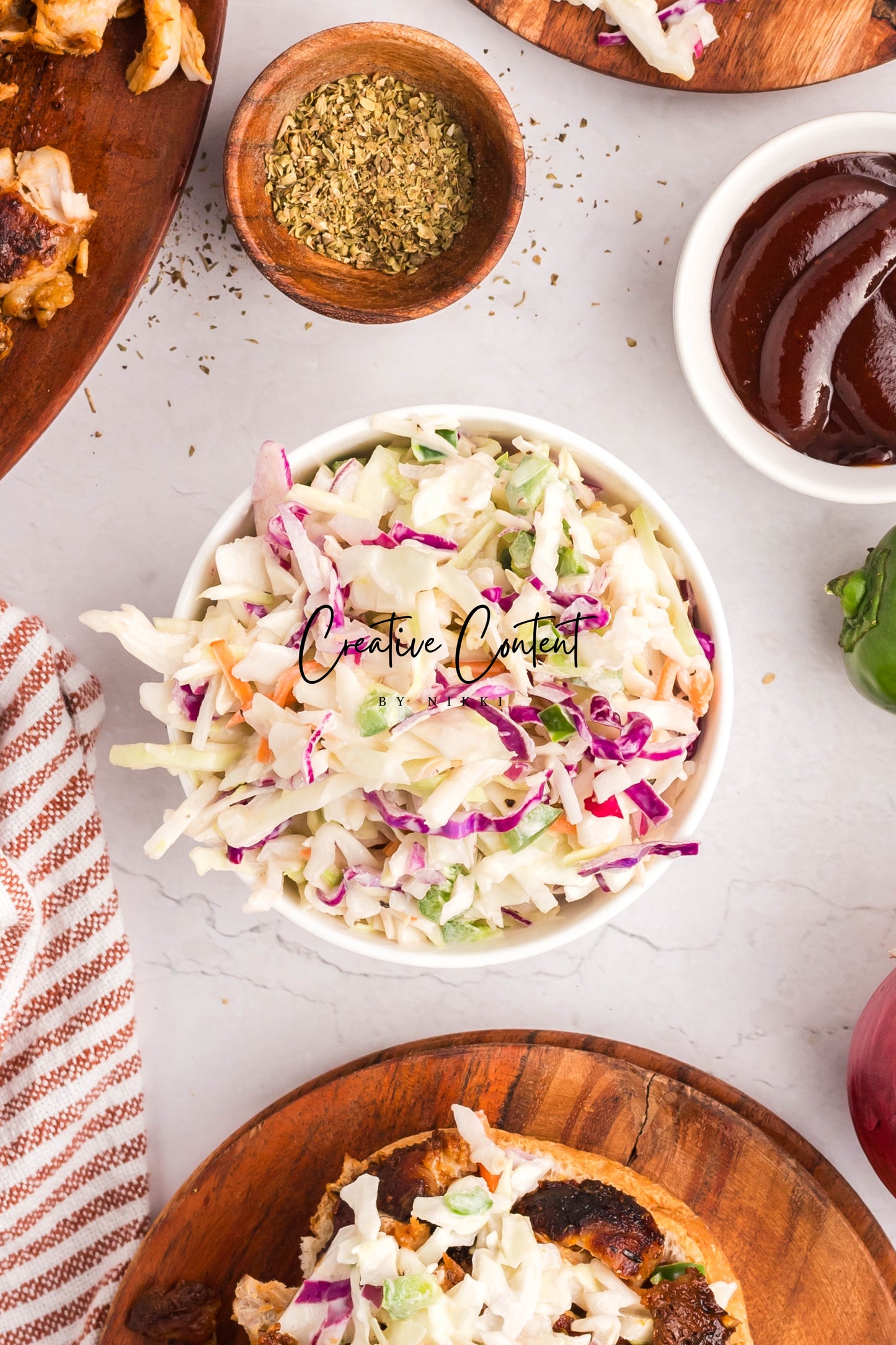 Pulled Pork Burgers + Spicy Coleslaw - Exclusive