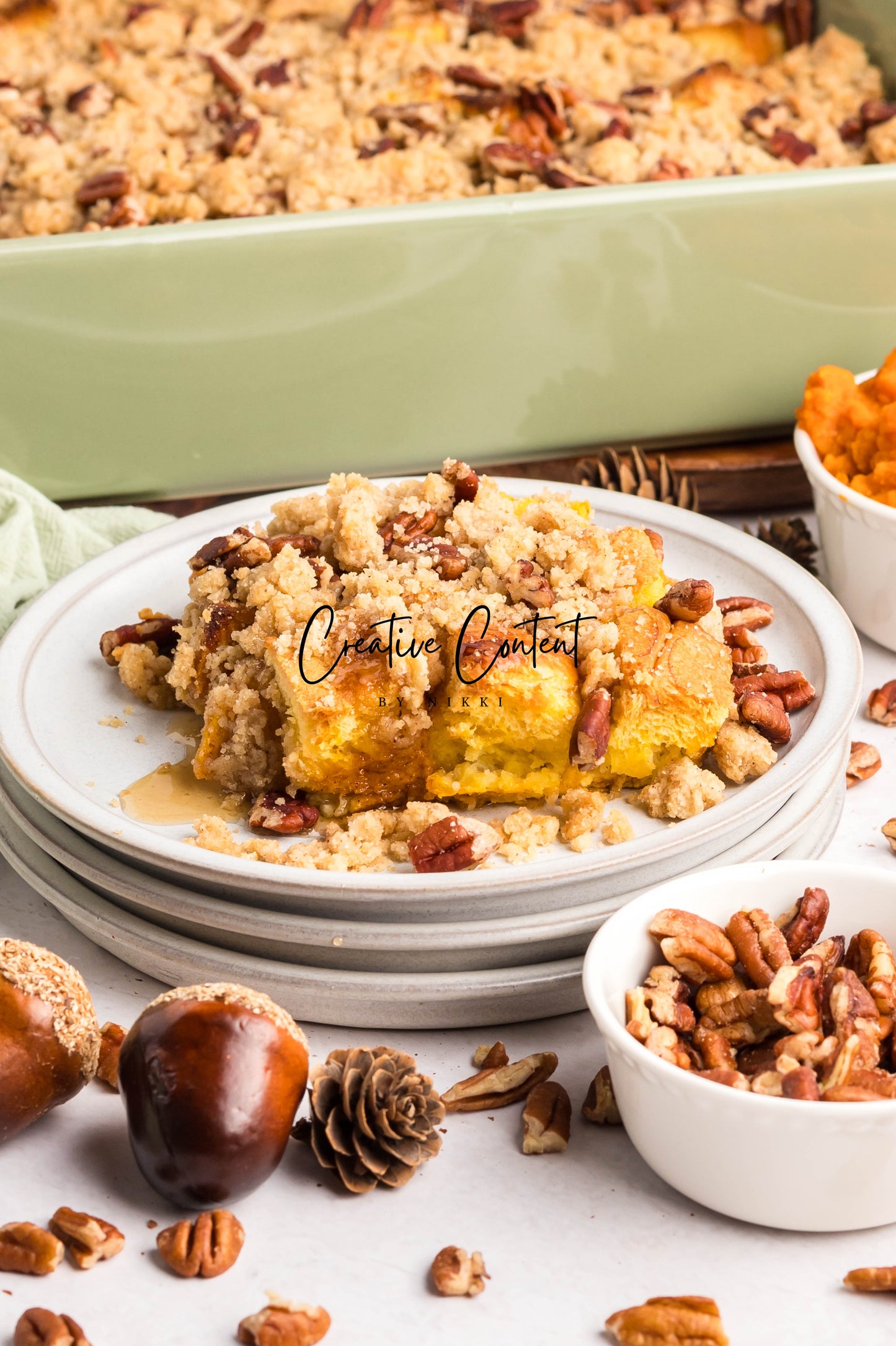 Pumpkin French Toast Casserole - Exclusive