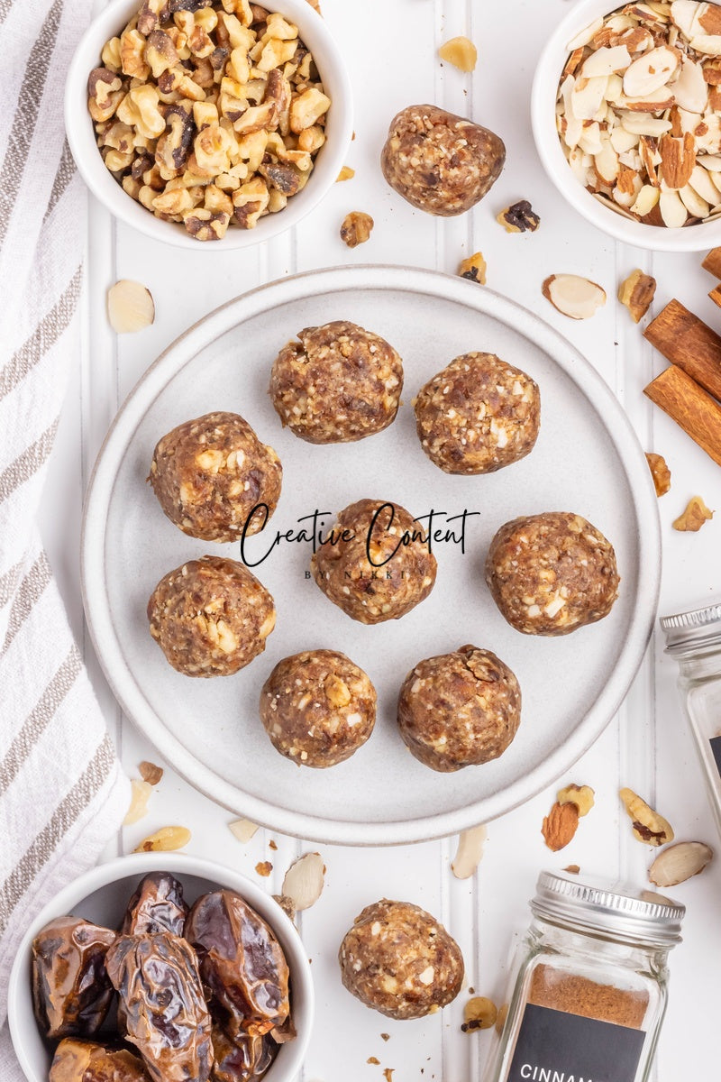 No Bake Pumpkin Pie Energy Balls - Set 2 of 2
