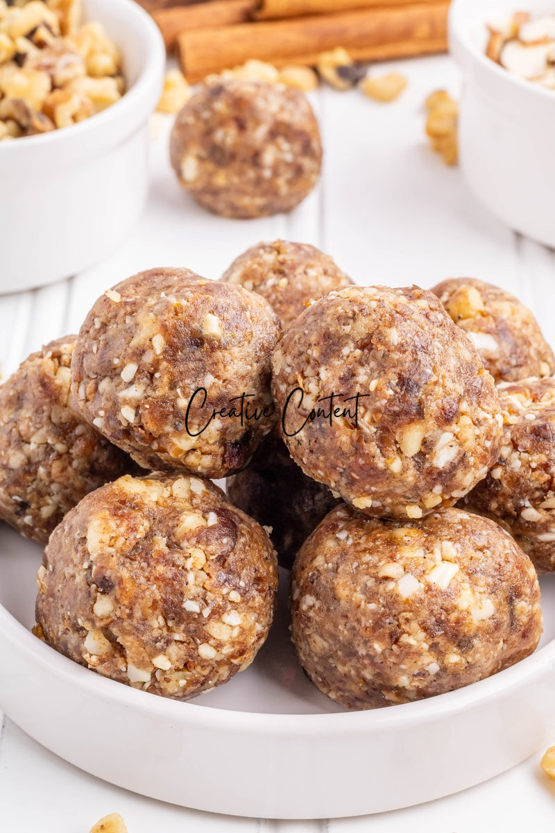 No Bake Pumpkin Pie Energy Balls - Set 2 of 2