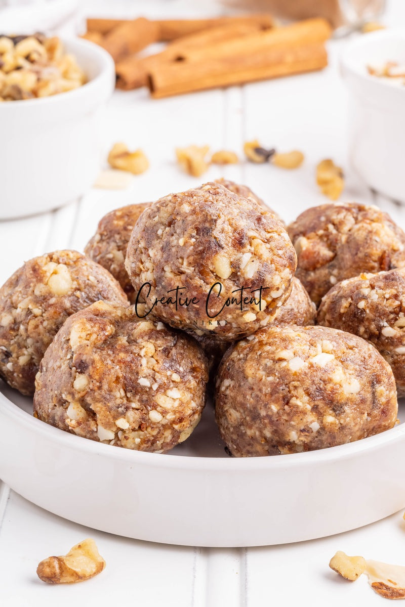 No Bake Pumpkin Pie Energy Balls - Set 2 of 2