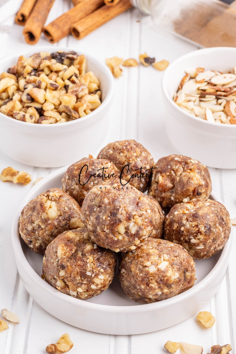 No Bake Pumpkin Pie Energy Balls - Set 2 of 2