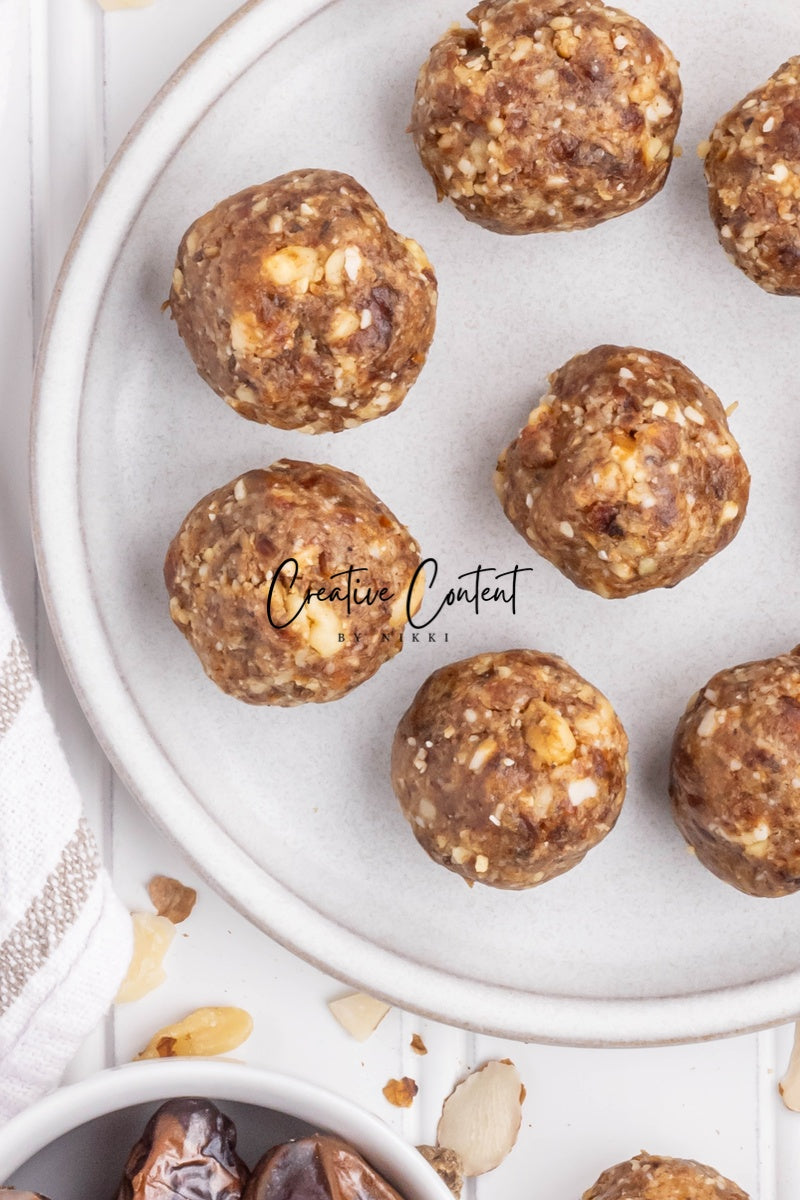 No Bake Pumpkin Pie Energy Balls - Set 2 of 2