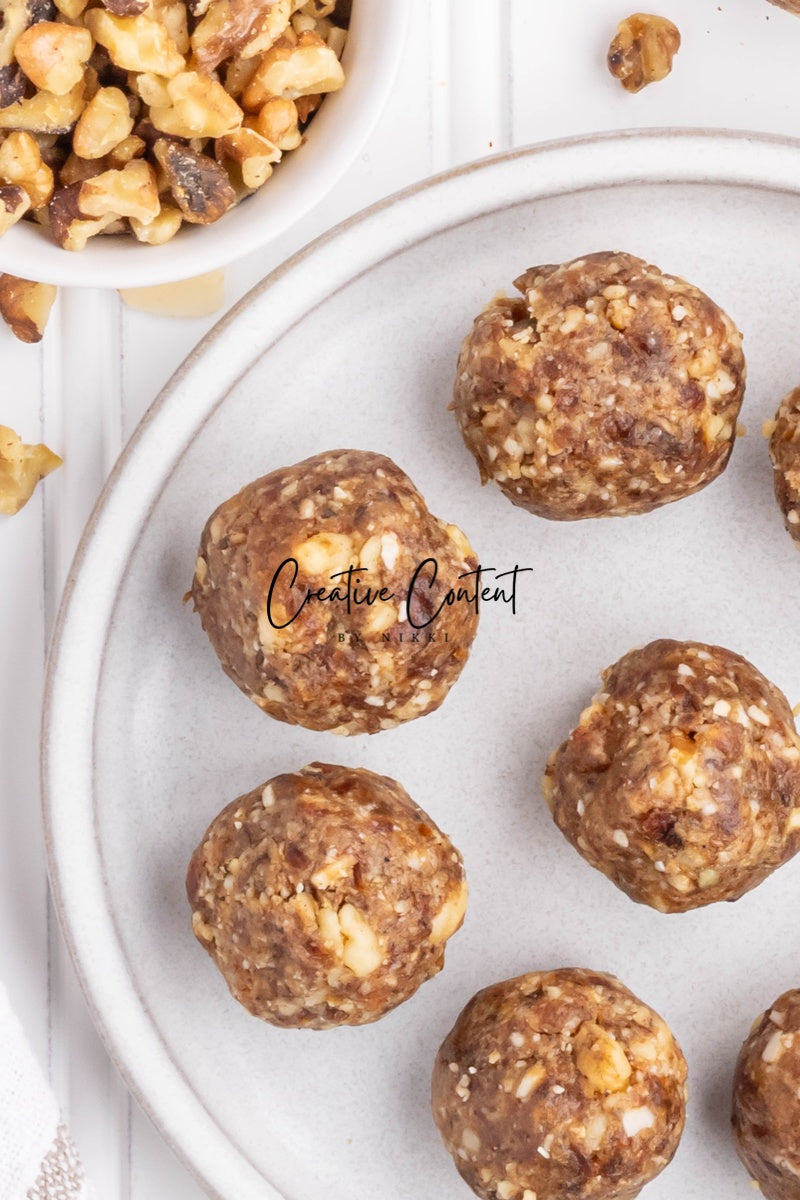 No Bake Pumpkin Pie Energy Balls - Set 2 of 2