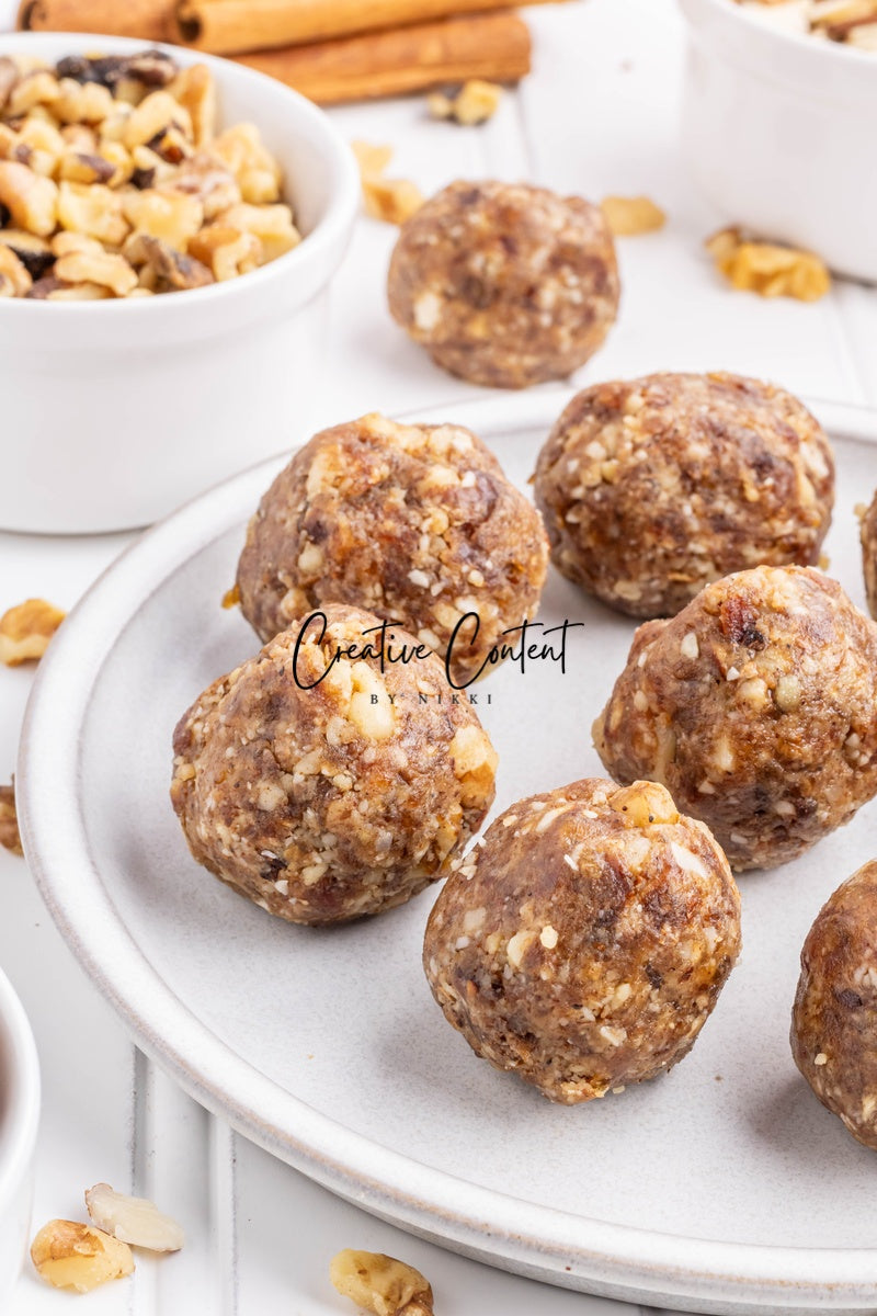No Bake Pumpkin Pie Energy Balls - Set 2 of 2
