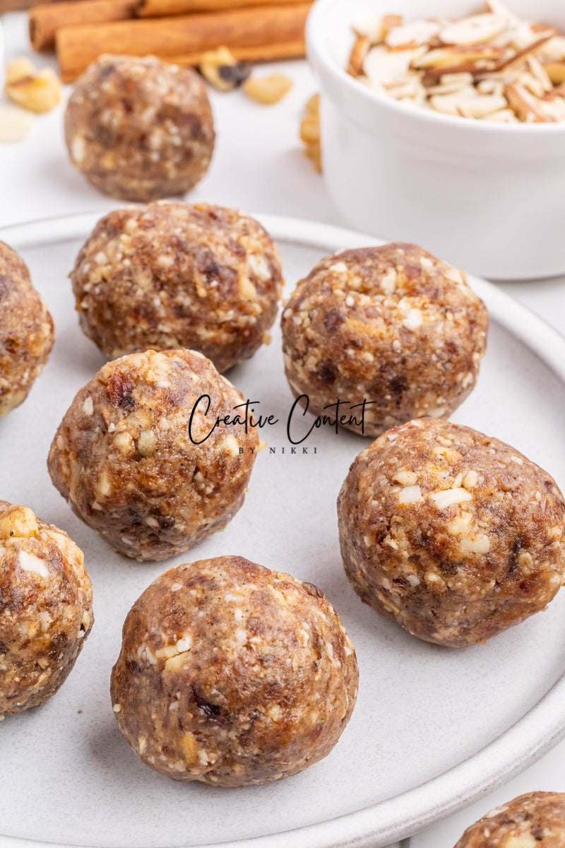 No Bake Pumpkin Pie Energy Balls - Set 2 of 2